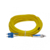LSZH 15mt SC-FC MonoModo SM Duplex Jumper Cable Fibra 9/125um 3.0mm