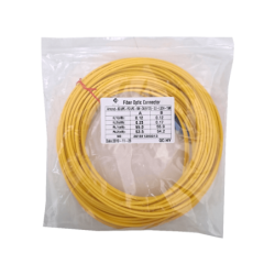 LSZH 15mt SC-FC MonoModo SM Duplex Jumper Cable Fibra 9/125um 3.0mm