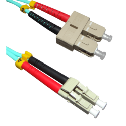 3mt LC-SC OM3 MultiModo MM Duplex Jumper Fibra 50/125um