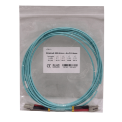 3mt LC-LC OM3 MultiModo MM Duplex Jumper Fibra 3.0mm 50/125um LSZH