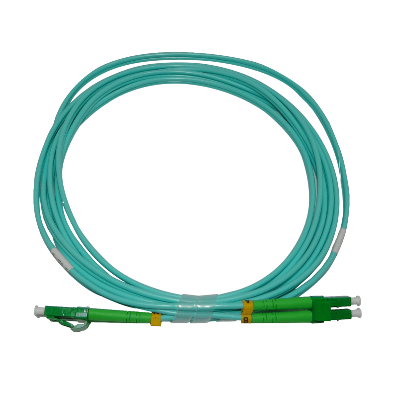 3mt LC/APC-LC/APC OM3 Multimodo MM Duplex Jumper Fibra LSZH