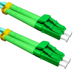 3mt LC/APC-LC/APC OM3 Multimodo MM Duplex Jumper Fibra LSZH
