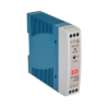 MEANWELL 24VDC 24W 1A Ajustable Ancho-24mm Riel-DIN Fuente-Poder