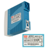 MEANWELL 24VDC 24W 1A Ajustable Ancho-24mm Riel-DIN Fuente-Poder
