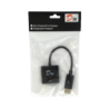 DisplayPort/DP-M a VGA-H Negro 15cm Adaptador Convertidor Video