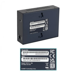 PLANET Admin 1-100 1-DB9-M RS232 RS485/422 inc-5V Convertidor Ethernet