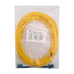 10mt LC-LC MonoModo SM Duplex Jumper Cable Fibra 3.0mm 9/125um