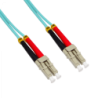 10mt LC-LC OM3 MultiModo MM Duplex Jumper Fibra 3.0mm 50/125um LSZH