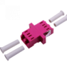 LC-LC Fucsia OM4 DX-Duplex Copla p/Fibra Adaptador p/Cabecera-CL/Caja