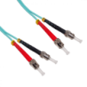 3mt ST-ST OM3 Multimodo MM Duplex Jumper Fibra 3.0mm 50/125um LSZH