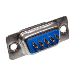 DB9-Hembra 9-pin Conector D-Sub Soldable req/DB-CAP DE-09/H 31mm