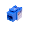 LINKMADE Azul Cat6 U/UTP Punchable Keystone Conector Hembra RJ45