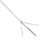 6-Fibras-G652D Blanca 500m DropCable Ext FTTH SM LSZH 4x2.5mm