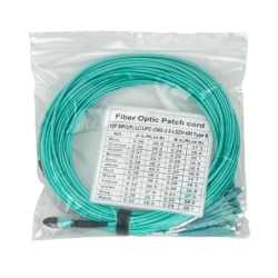 6mt OM3 12-LC/1,5mt 1-MPO/4,5mt MultiModo MM Jumper Cable Fibra