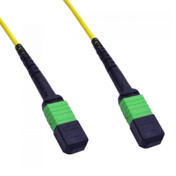 40mt MPO-MPO 12-Fibras Type-B MonoModo SM Jumper CableFibra LSZH 9/125