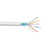 LINKCHIP AWG25/0,45mm CCA ExteriorPE Blanco Cable F/UTP 305mt Aleacion