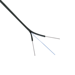 1-Fibra-G652 Negra 500m DropCable Exterior FTTH SM LSZH 3x2mm
