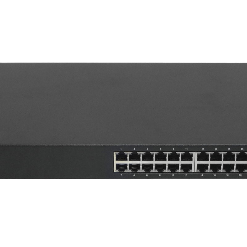 UBIQUITI 24-1000 2-SFP RS232-RJ45 Switch Admin Rack 220VAC/25VDC