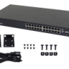 UBIQUITI 24-1000 2-SFP RS232-RJ45 Switch Admin Rack 220VAC/25VDC