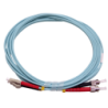 3mt LC-ST OM3 Multimodo MM Duplex Jumper Fibra 3.0mm 50/125um LSZH