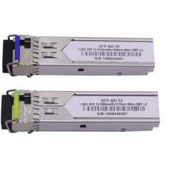 1-LC 40km Pareja SFP WDM Bidireccional 1550nm/1310nm 1,25Gbps 1.25g