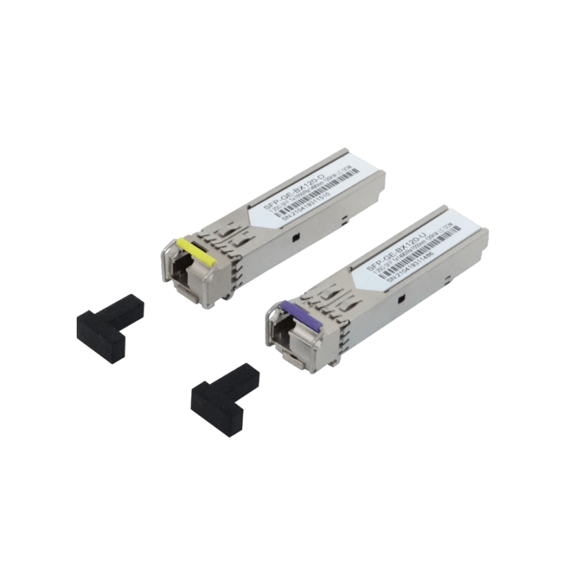 1-LC 120km Pareja SFP WDM Bidireccional 1550nm/1490nm 1,25Gbps 1.25g