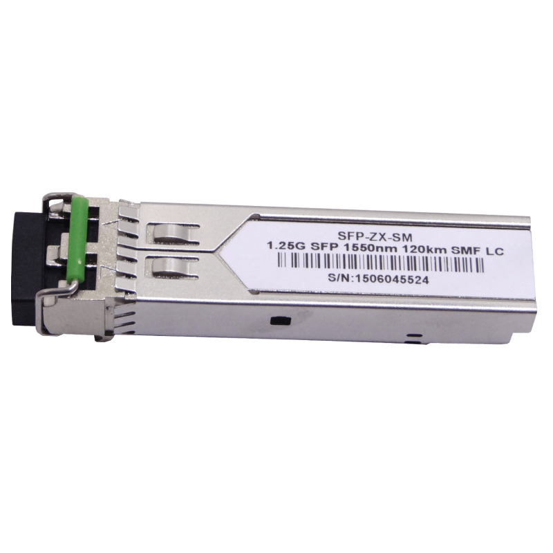 SM 2-LC 120Km 1550nm Modulo SFP 1,25Gbps Gigabit Fibra Optica 1.25g