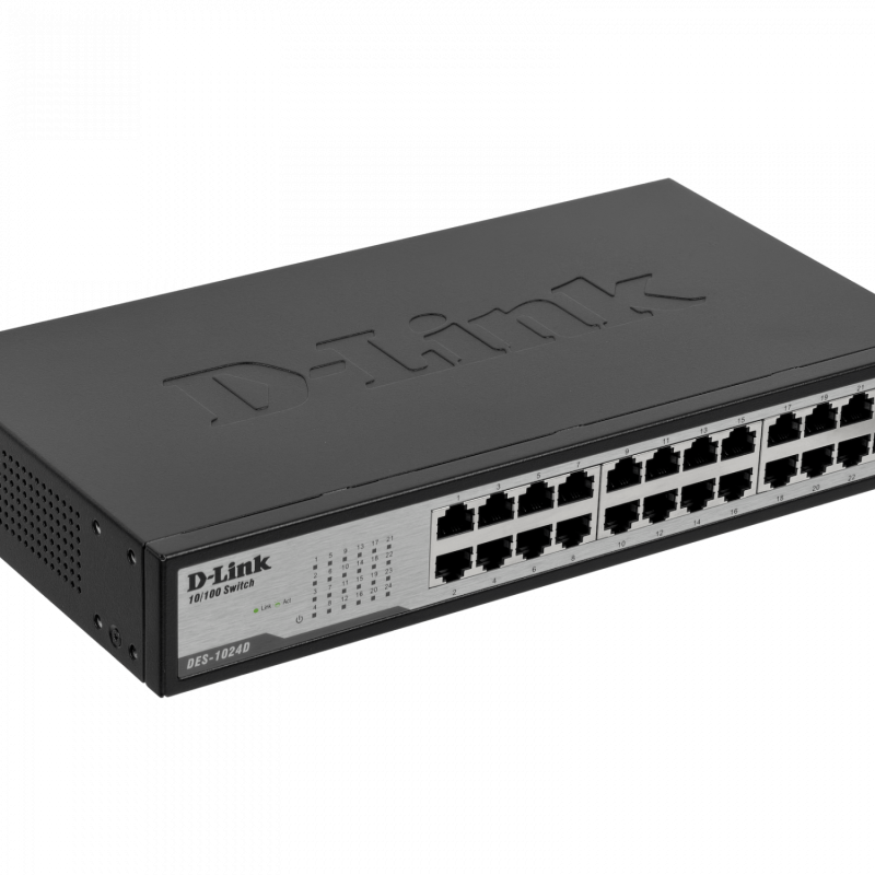 D-LINK 24-100 Switch no-Admin Rack 220V-directo