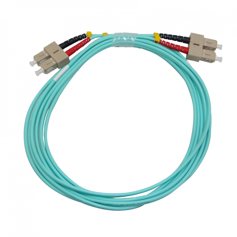 3mt SC-SC OM3 MultiModo MM Duplex Jumper Fibra 3.0mm 50/125um LSZH