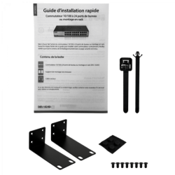 D-LINK 24-100 Switch no-Admin Rack 220V-directo