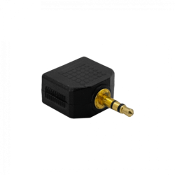MACROTEL Y-AUDIO 2-3,5MM-H 1-3,5MM-M STEREO ADAPTADOR COPLA Phone-1/8