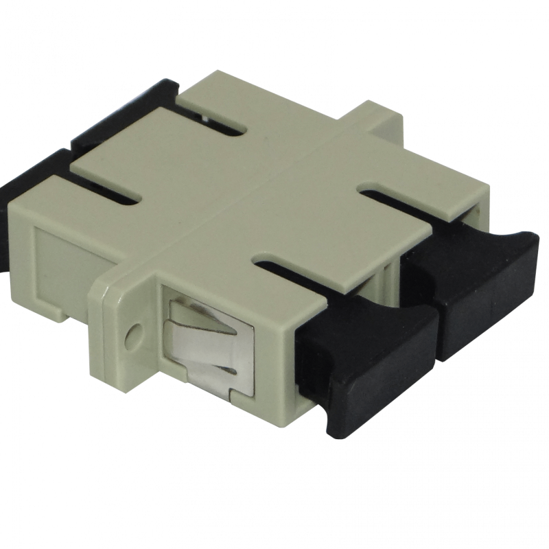 SC-SC Beige MM DX-Duplex Copla p/Fibra Adaptador p/Cabecera-CL/Caja