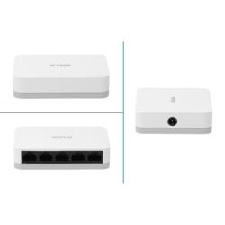 D-LINK 5-1000 Gigabit Switch Desktop no-Administrable no-Rack