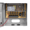 60W 12VDC 5A 4-Salida Gabinete-llave Piloto 100-240VAC Fuente Poder