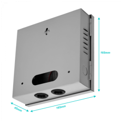 60W 12VDC 5A 4-Salida Gabinete-llave Piloto 100-240VAC Fuente Poder
