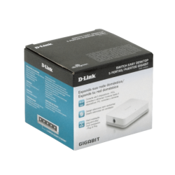 D-LINK 5-1000 Gigabit Switch Desktop no-Administrable no-Rack