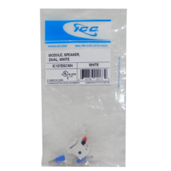ICC Keystone 2-pin Parlante Rojo-Negro max-AWG16 UL