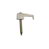 KALOP 100-UN Nº8 Blanca 2,45x7mm Clavo-14x1,8mm Zincado Sujeta-Cable