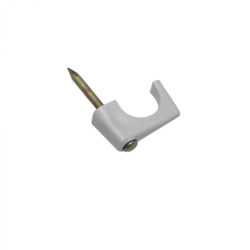 KALOP 20-UN Nº12 Gris 7,5x11mm Clavo-16x2,25mm Zincado Sujeta-Cable