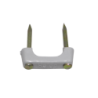 KALOP 20-UN Nº16 Gris 4x13mm 2-Clavos-15x2mm Zincados Sujeta-Cable