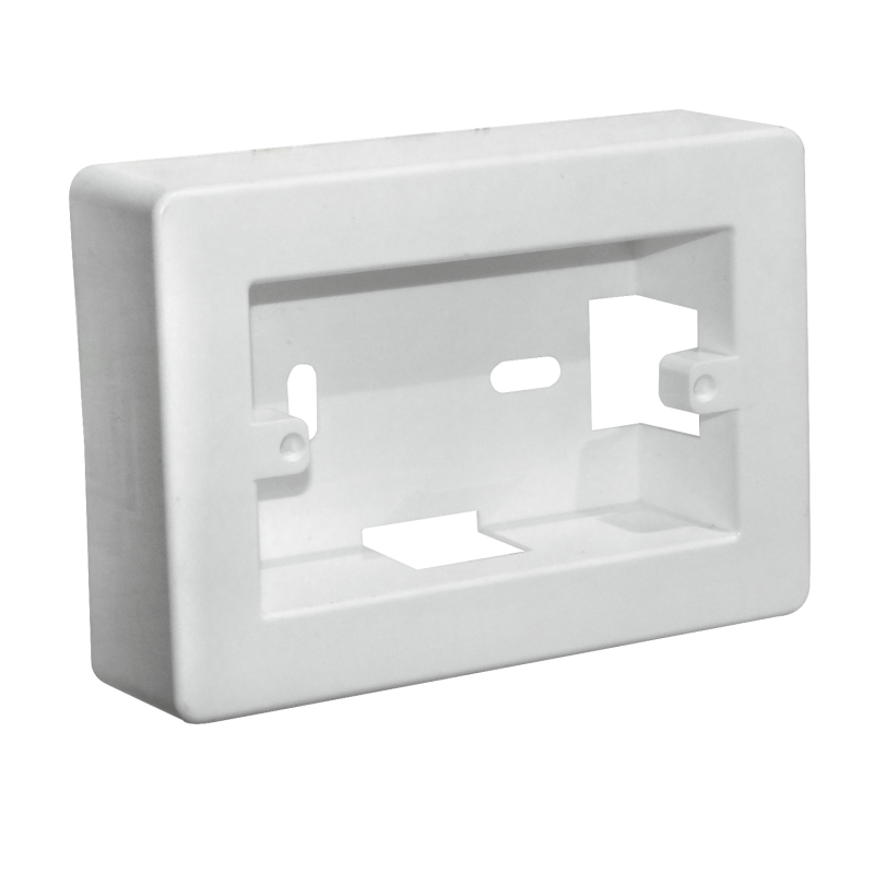KALOP HiloPlastic 34mm-Alt 130x91mm Caja Chuqui Pared Faceplate70x114