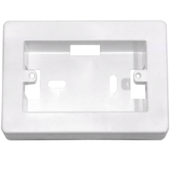 KALOP HiloPlastic 34mm-Alt 130x91mm Caja Chuqui Pared Faceplate70x114