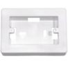 KALOP HiloPlastic 34mm-Alt 130x91mm Caja Chuqui Pared Faceplate70x114