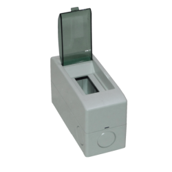 KALOP c/Tapa 18mm-Ancho 46mm-Alto Caja Plastica p/Automaticos Riel Din