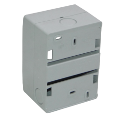 KALOP s/Tapa 54mm-Ancho 46mm-Alto Caja Plastica p/Automaticos Riel Din