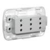 KALOP 3-Enchufes Sobrepuesto Blanco con-Tierra Tekna KS39673