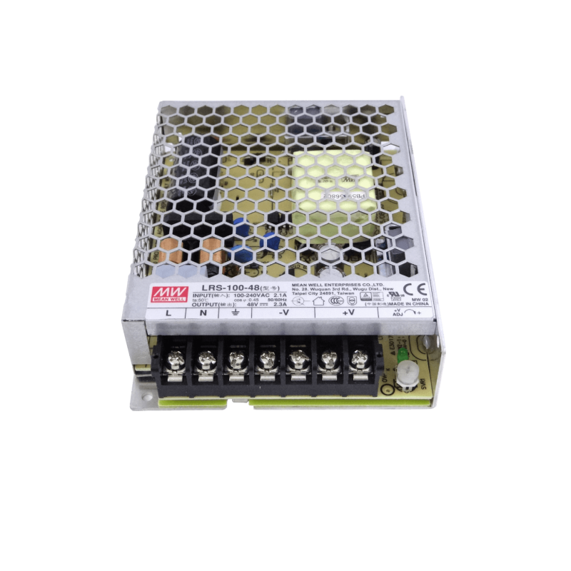 MEANWELL 110W 48V 2,3A Open-Frame Fuente-Poder 100-240VAC Ajustable