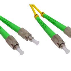 5mt FC/APC-FC/APC MonoModo SM Duplex Jumper Cable Fibra 9/125um 3mm