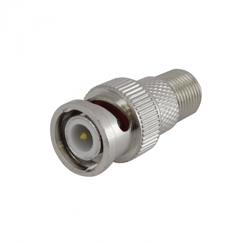 Copla F-Hembra a BNC-Macho Convertidor Coaxial F-BNC