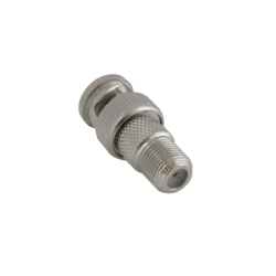 Copla F-Hembra a BNC-Macho Convertidor Coaxial F-BNC